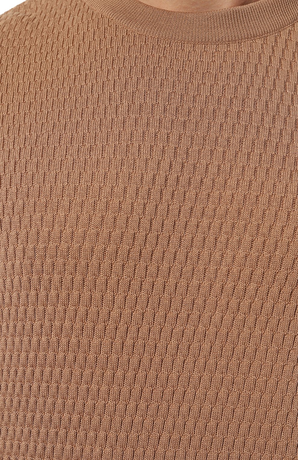 Джемпер из хлопка и шелка ZILLI, арт. MBZ-RN230-ALL01/ML01, фото 5