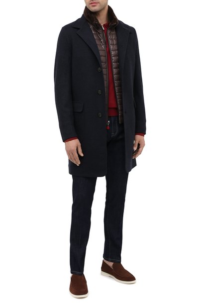 Кожаные лоферы summer walk LORO PIANA, арт. FAL2897, фото 2