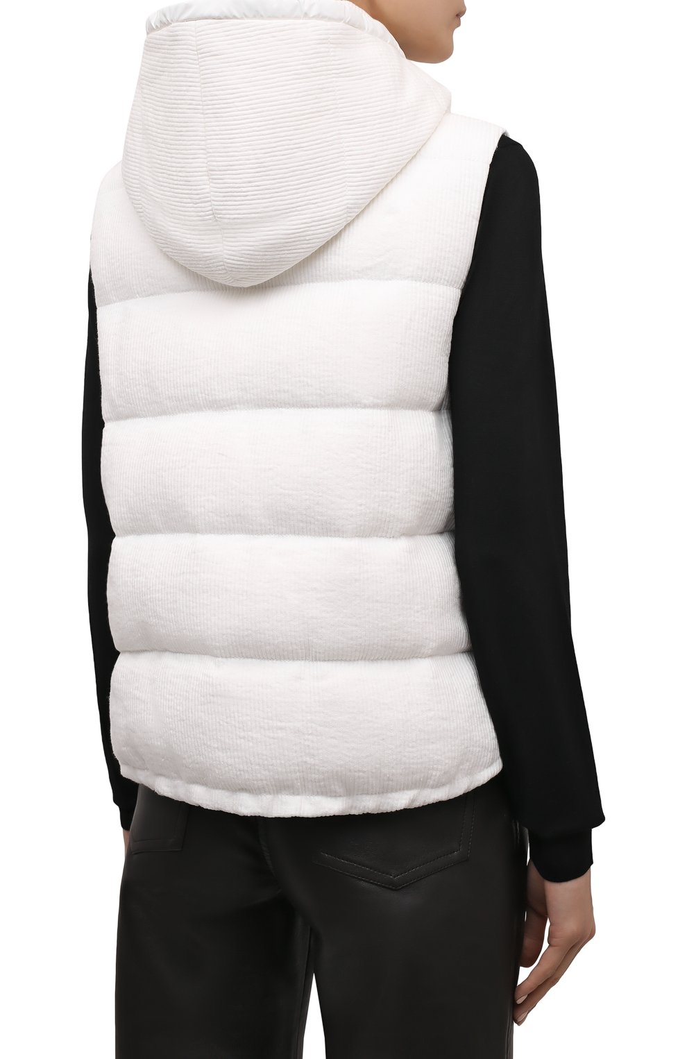 Пуховый жилет BRUNELLO CUCINELLI, арт. MH5872649, фото 4