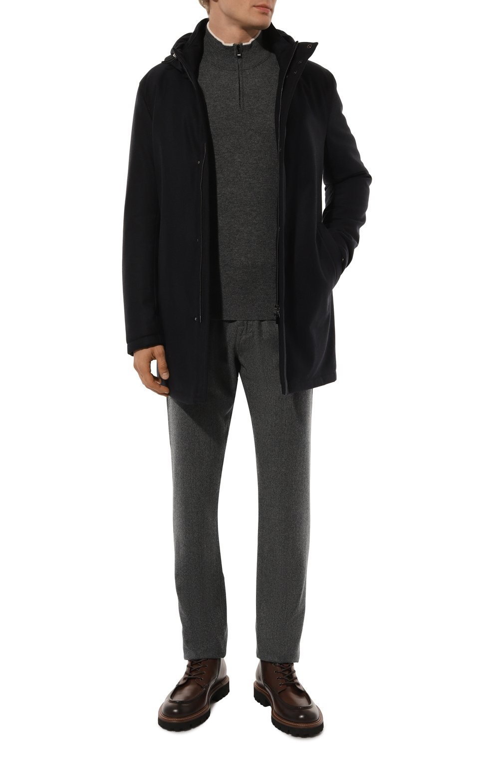 Парка из шерсти и кашемира ANDREA CAMPAGNA, арт. ASIAG0/321014GQ, фото 2