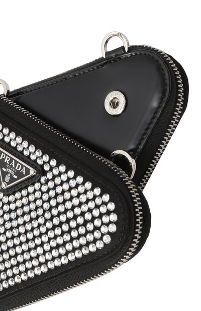 Сумка PRADA черного цвета по цене 230500 руб., арт. 1NR015/2AWL, фото 3 Сумка PRADA, арт. 1NR015/2AWL, фото 3