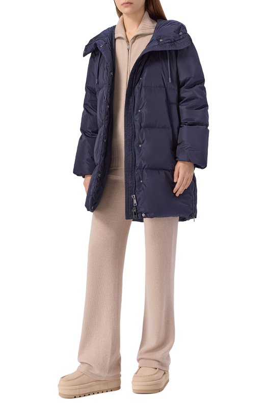 Пуховик Weekend Max Mara NEWBEMB0 Синий  NEWBEMB0 Фото 2