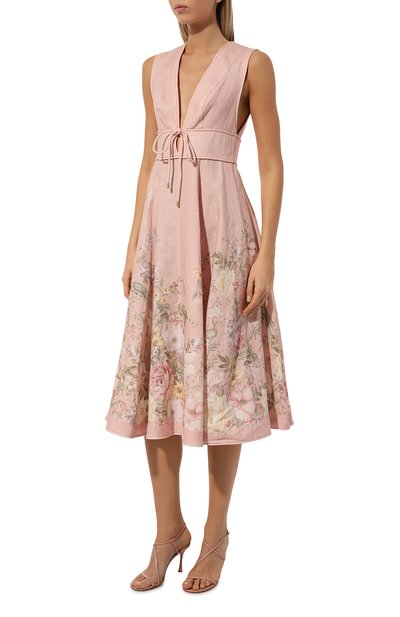 Льняное платье ZIMMERMANN, арт. 9331DSS243, фото 3