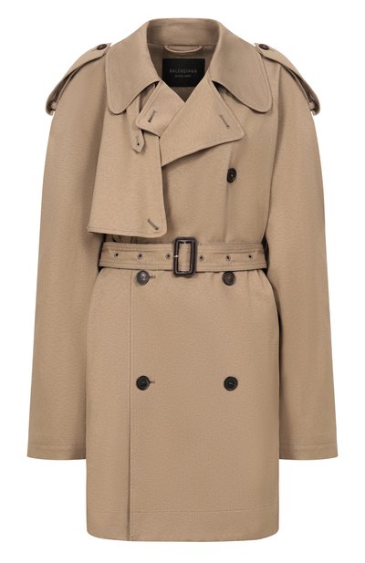 Женский хлопковый тренч BALENCIAGA, арт. 862426/TSVC1