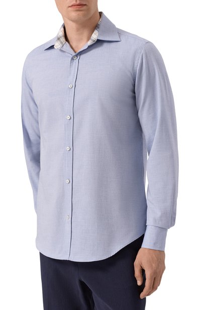 Хлопковая рубашка PAUL&SHARK, арт. 15313063CF, фото 3