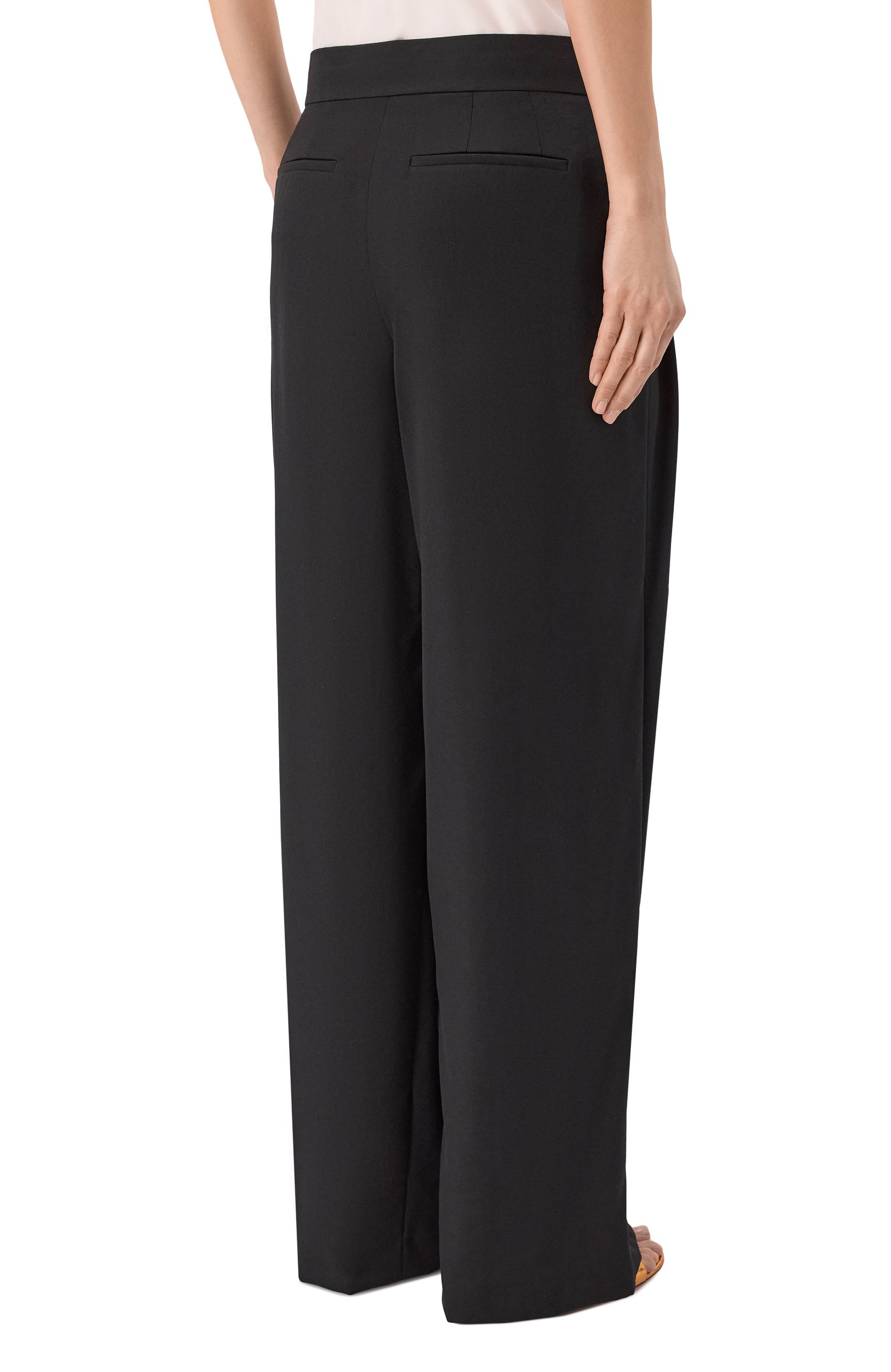 Шерстяные брюки BALMAIN, арт. HF1P0170/WC09, фото 4