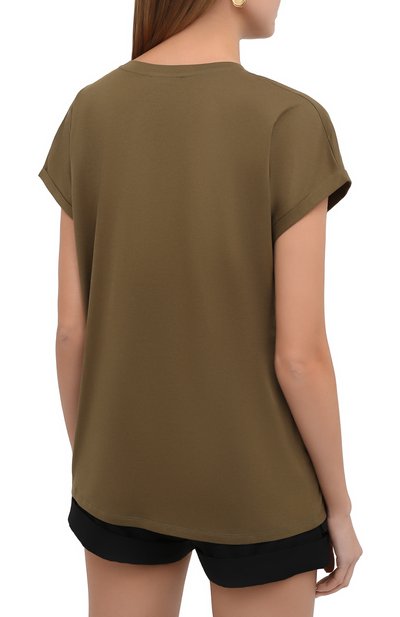 Хлопковая футболка BALMAIN, арт. UF01351/I590, фото 4
