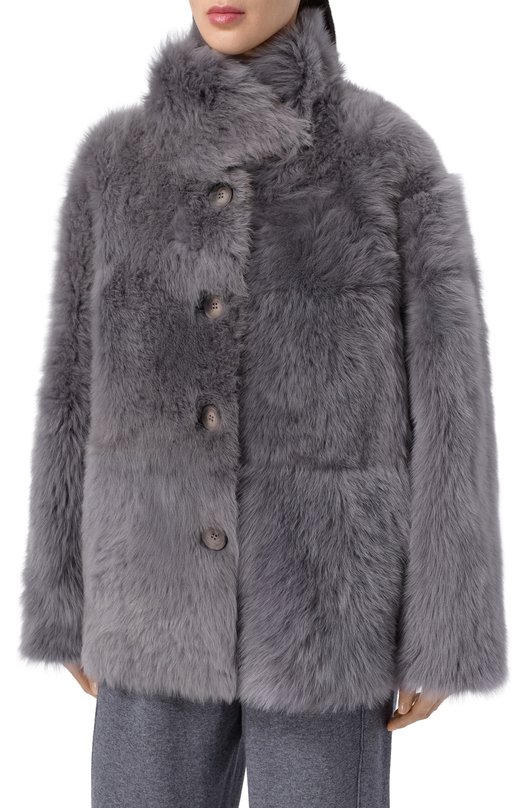 Двусторонняя дубленка Chaud Studio TOSCANA23 Серый  TOSCANA23 Фото 3