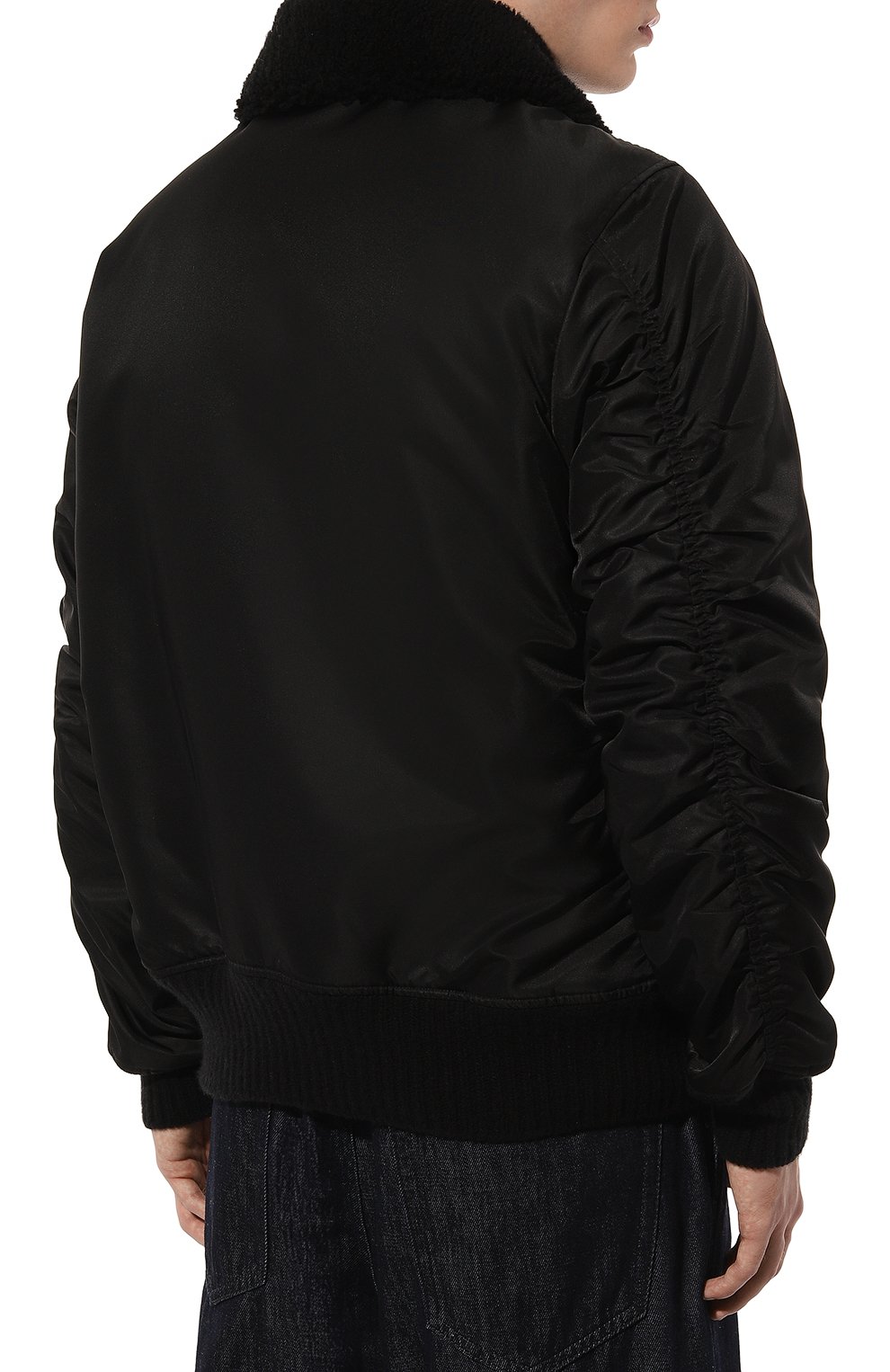 Бомбер GIORGIO BRATO черного цвета по цене 87550 руб., арт. TX25F1603, фото 4 Бомбер GIORGIO BRATO, арт. TX25F1603, фото 4