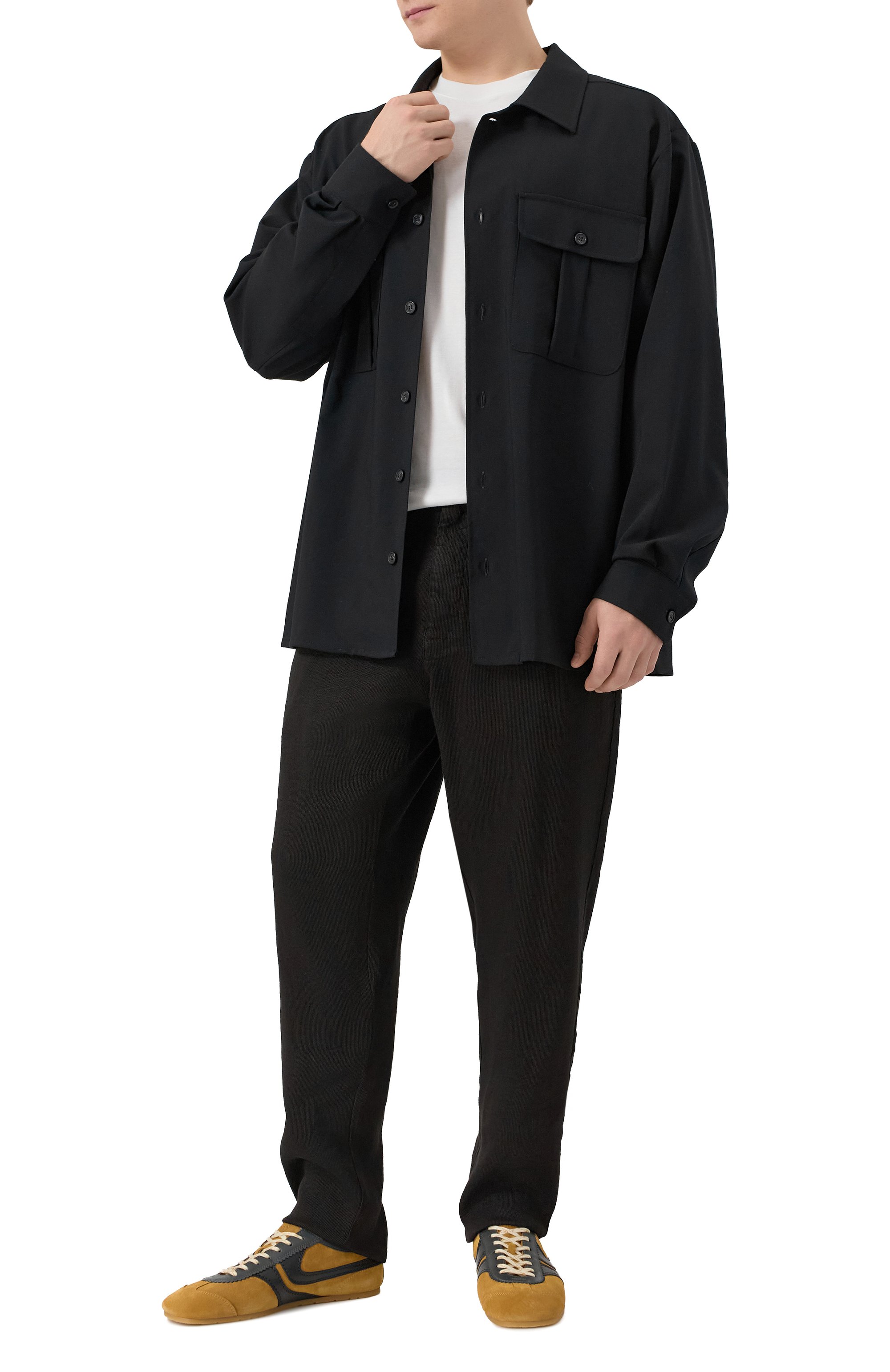 Шерстяная рубашка MM6, арт. SH2DT0036/M35622, фото 2