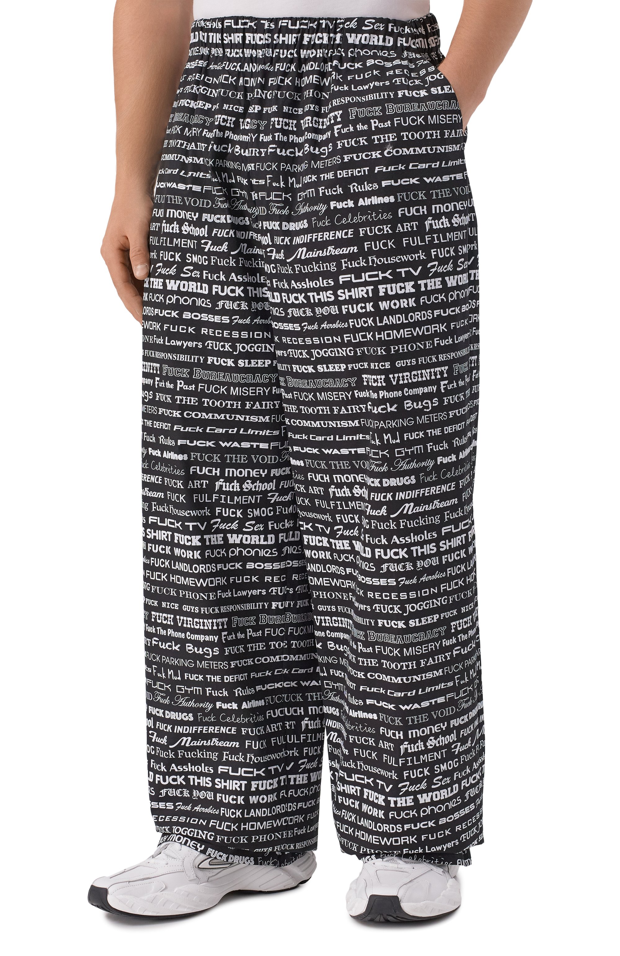 Хлопковые брюки VETEMENTS, арт. UH76PA580B, фото 3