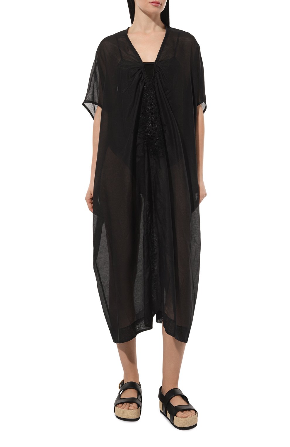 Туника из хлопка и шелка LILA EUGENIE, арт. 2404, фото 3