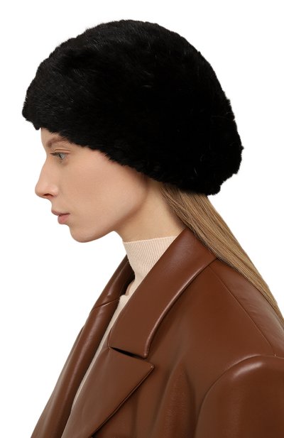 Берет из меха норки VICTORIA KUSENKOVA, арт. 012850002068, фото 2