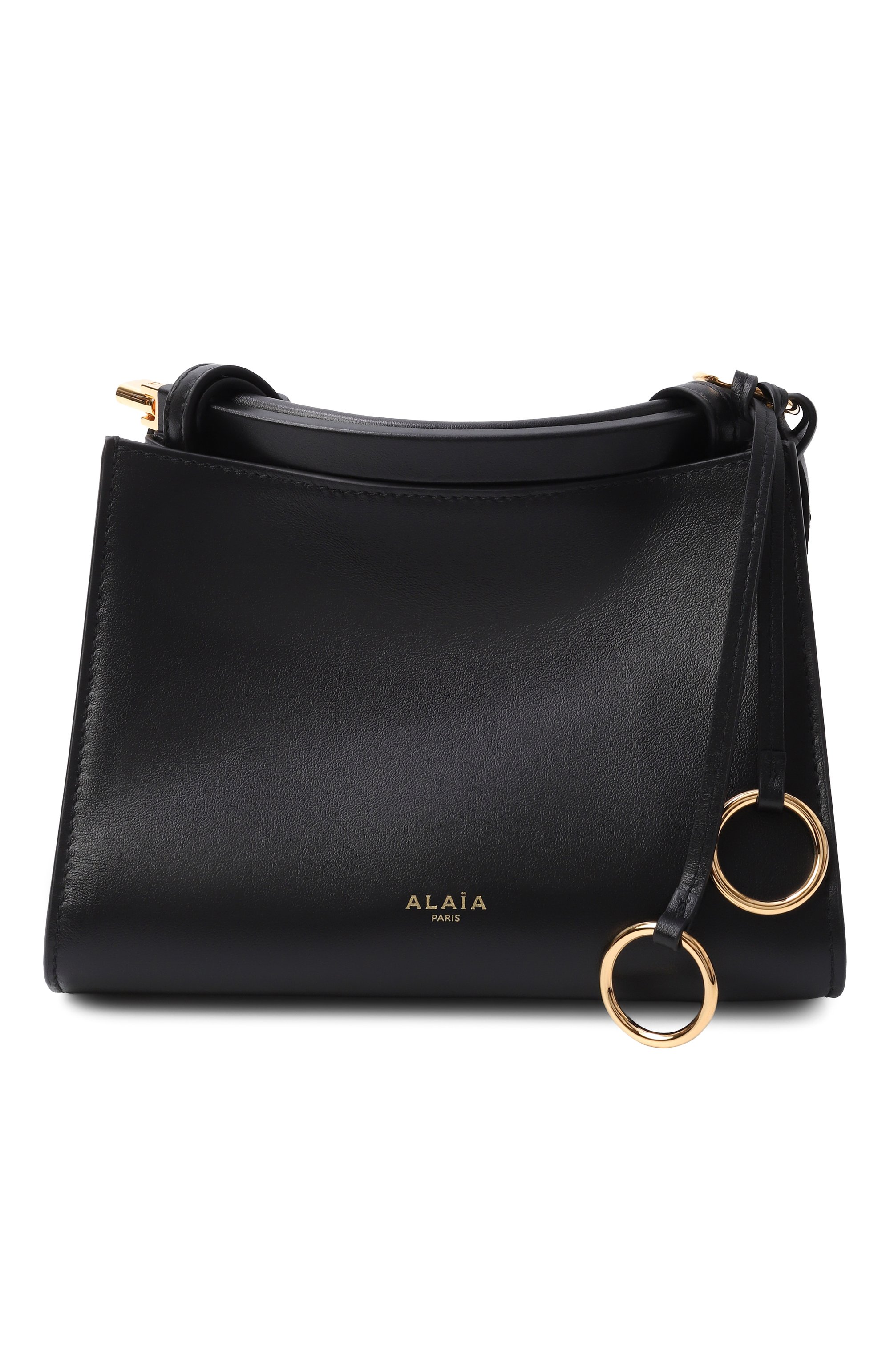 Сумка le click small ALAIA черного цвета по цене 323500 руб., арт. AA1S01420CA332, фото 1 Сумка le click small ALAIA, арт. AA1S01420CA332, фото 1