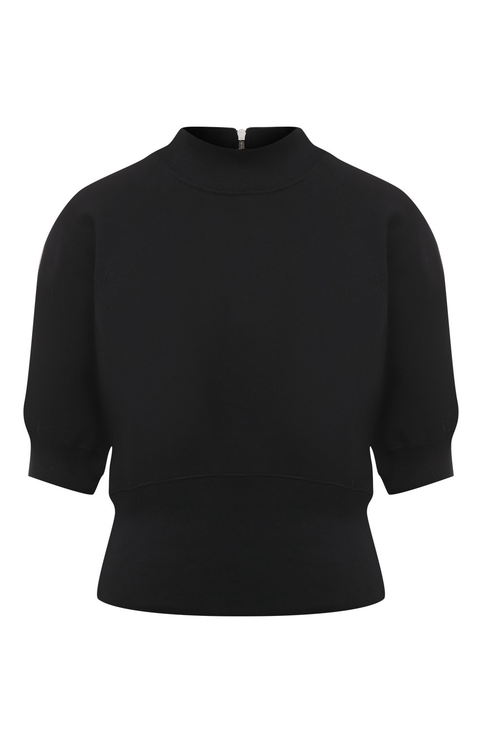Хлопковый пуловер DRIES VAN NOTEN черного цвета по цене 49950 руб., арт. 011156-8610, фото 1 Хлопковый пуловер DRIES VAN NOTEN, арт. 011156-8610, фото 1