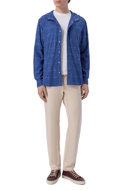 Мужская хлопковая футболка KITON, арт. UMM0745