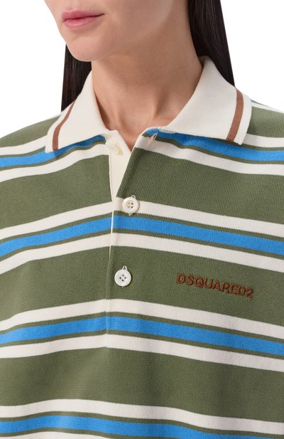 Хлопковое поло DSQUARED2, арт. S75HA1410/D13195, фото 5