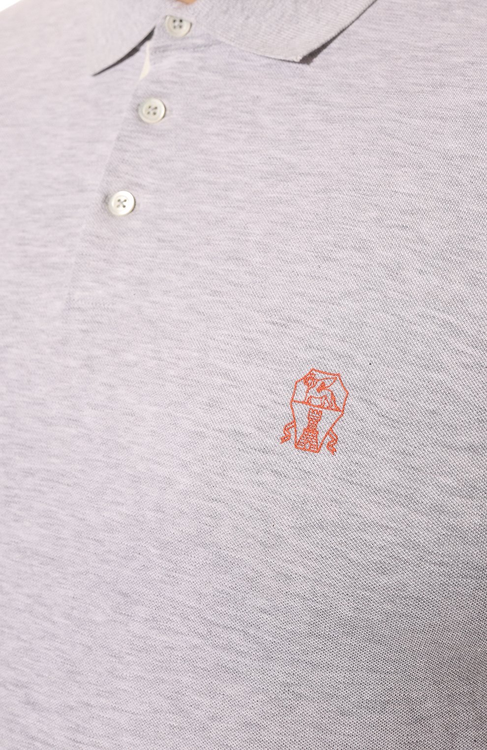 Хлопковое поло BRUNELLO CUCINELLI, арт. M0T738765W, фото 5