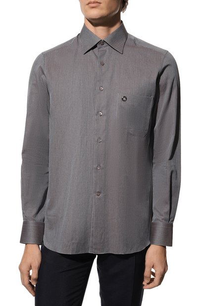 Хлопковая рубашка STEFANO RICCI, арт. MC004932/R2012, фото 3