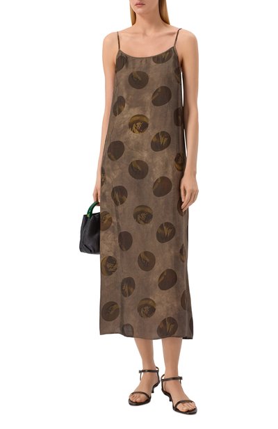 Платье UMA WANG серого цвета по цене 76450 руб., арт. UP5017, фото 2 Платье UMA WANG, арт. UP5017, фото 2