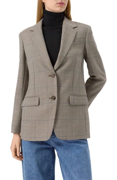 Шерстяной жакет WEEKEND MAX MARA, арт. BURG0S, фото 3