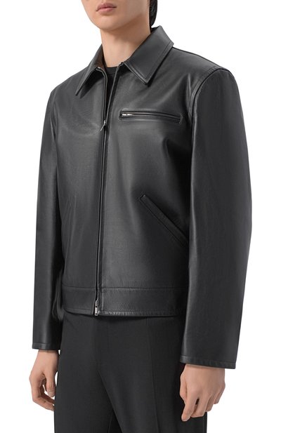 Кожаная куртка JIL SANDER, арт. J22SW0101/J07227, фото 3