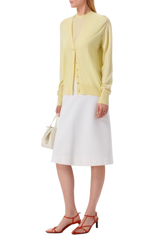 Юбка Jil Sander J02MA0353/J20018 Белый  J02MA0353/J20018 Фото 2