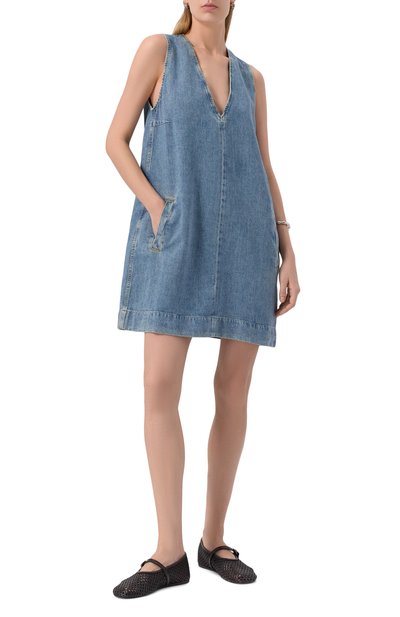 Джинсовое платье 7 FOR ALL MANKIND, арт. 7U031U03AIA, фото 2