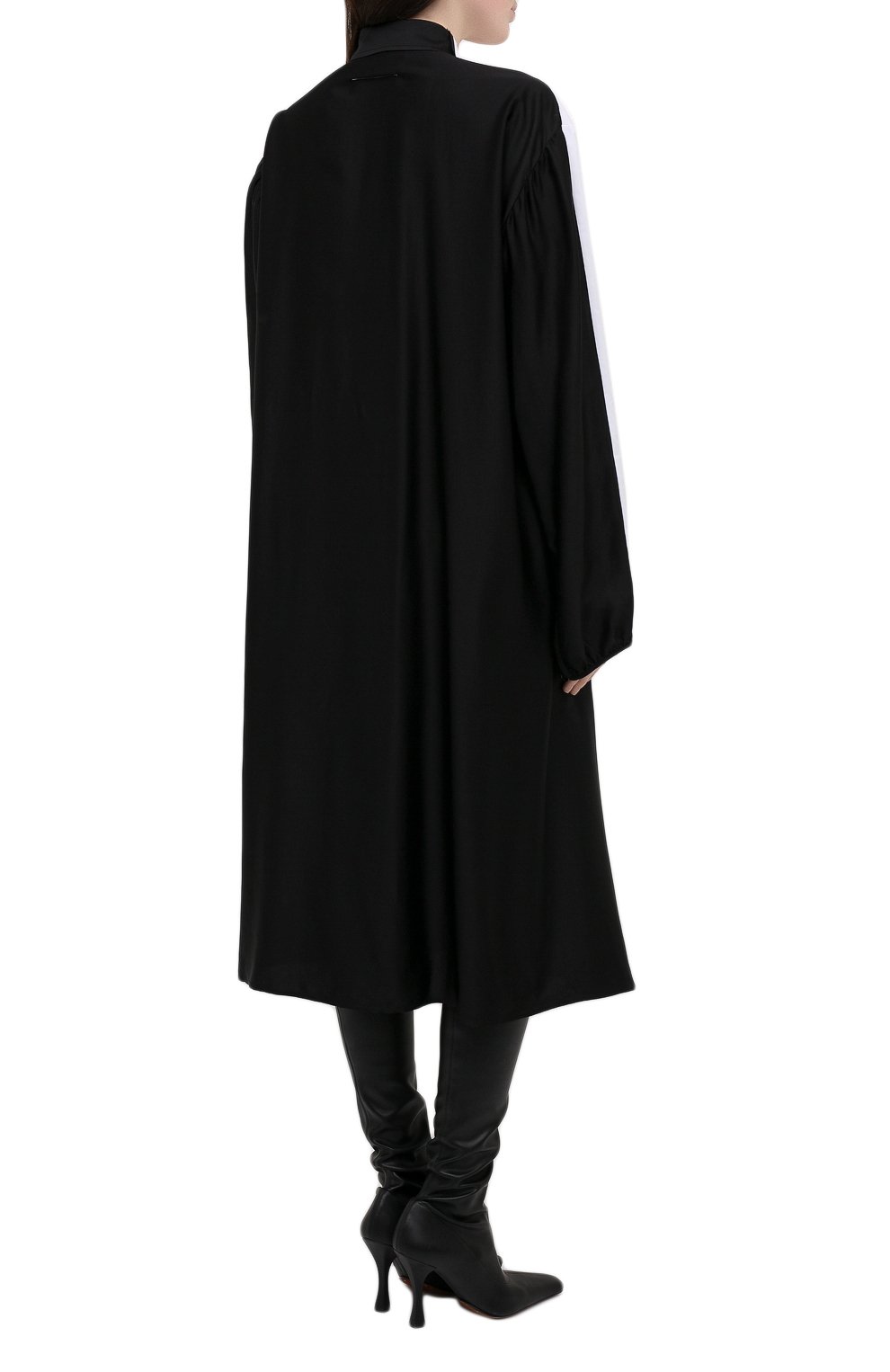 Платье из хлопка и вискозы MM6, арт. S62CT0124/STN996, фото 4