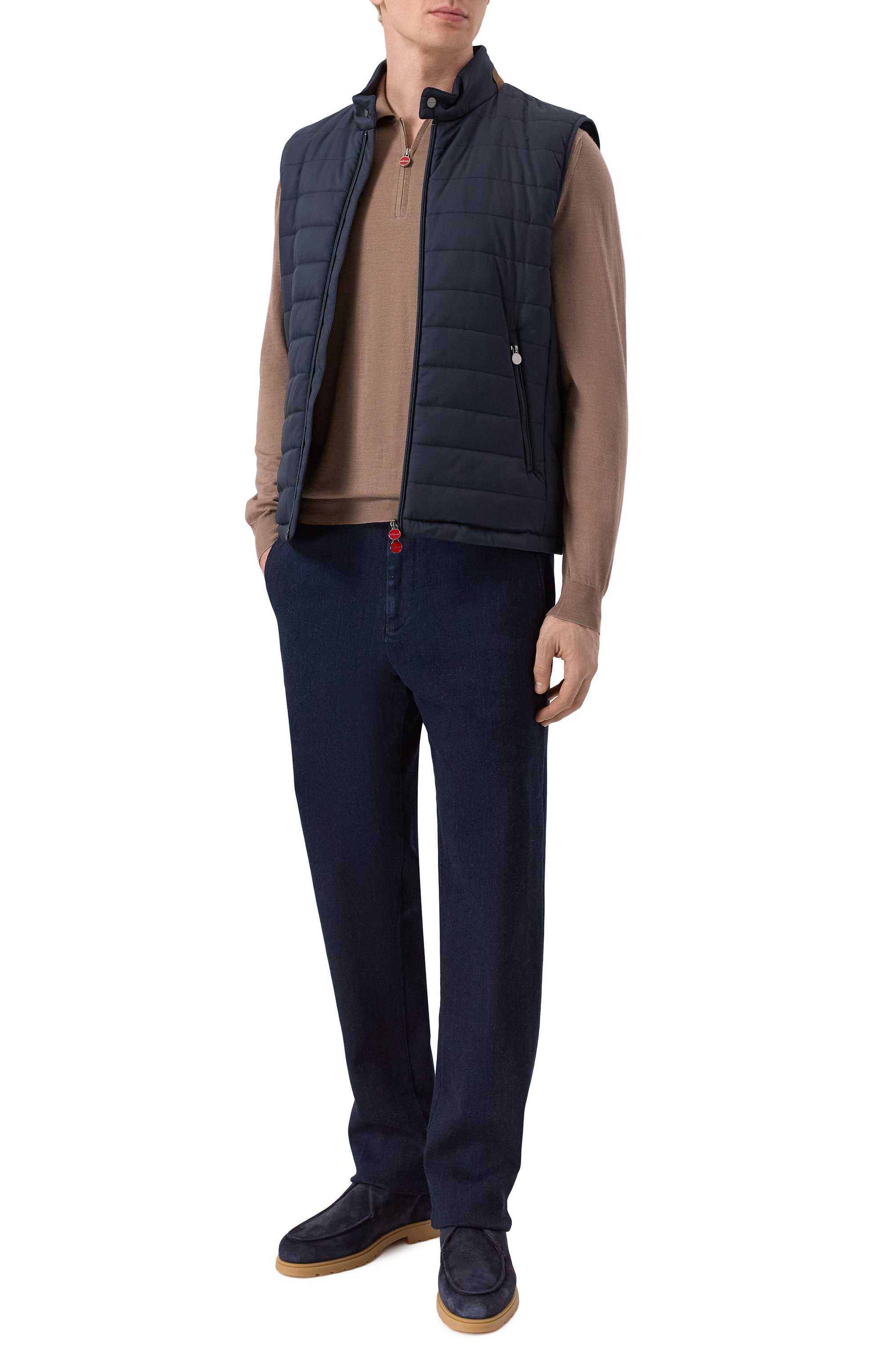 Утепленный жилет KITON, арт. UW2195V0422H02/48-60, фото 2