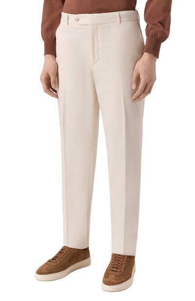 Брюки из лиоцелла и хлопка BOSS, арт. 50555842, фото 3