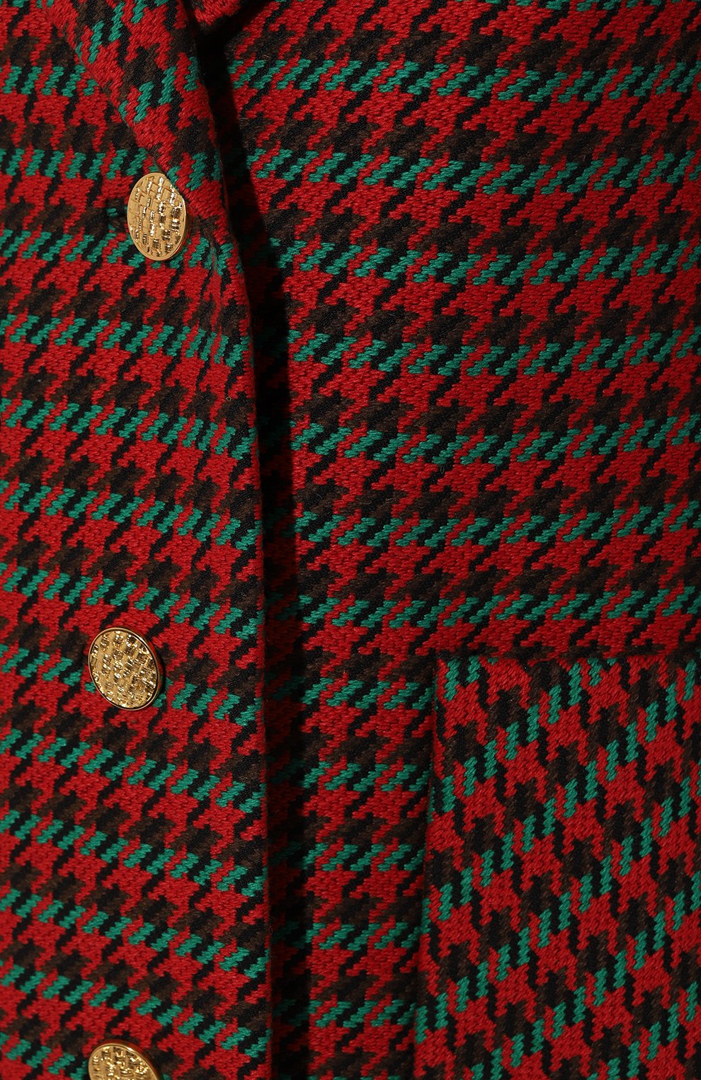 Шерстяное полупальто GUCCI разноцветного цвета по цене 403200 руб., арт. 642954 ZAGEL, фото 5 Шерстяное полупальто GUCCI, арт. 642954 ZAGEL, фото 5