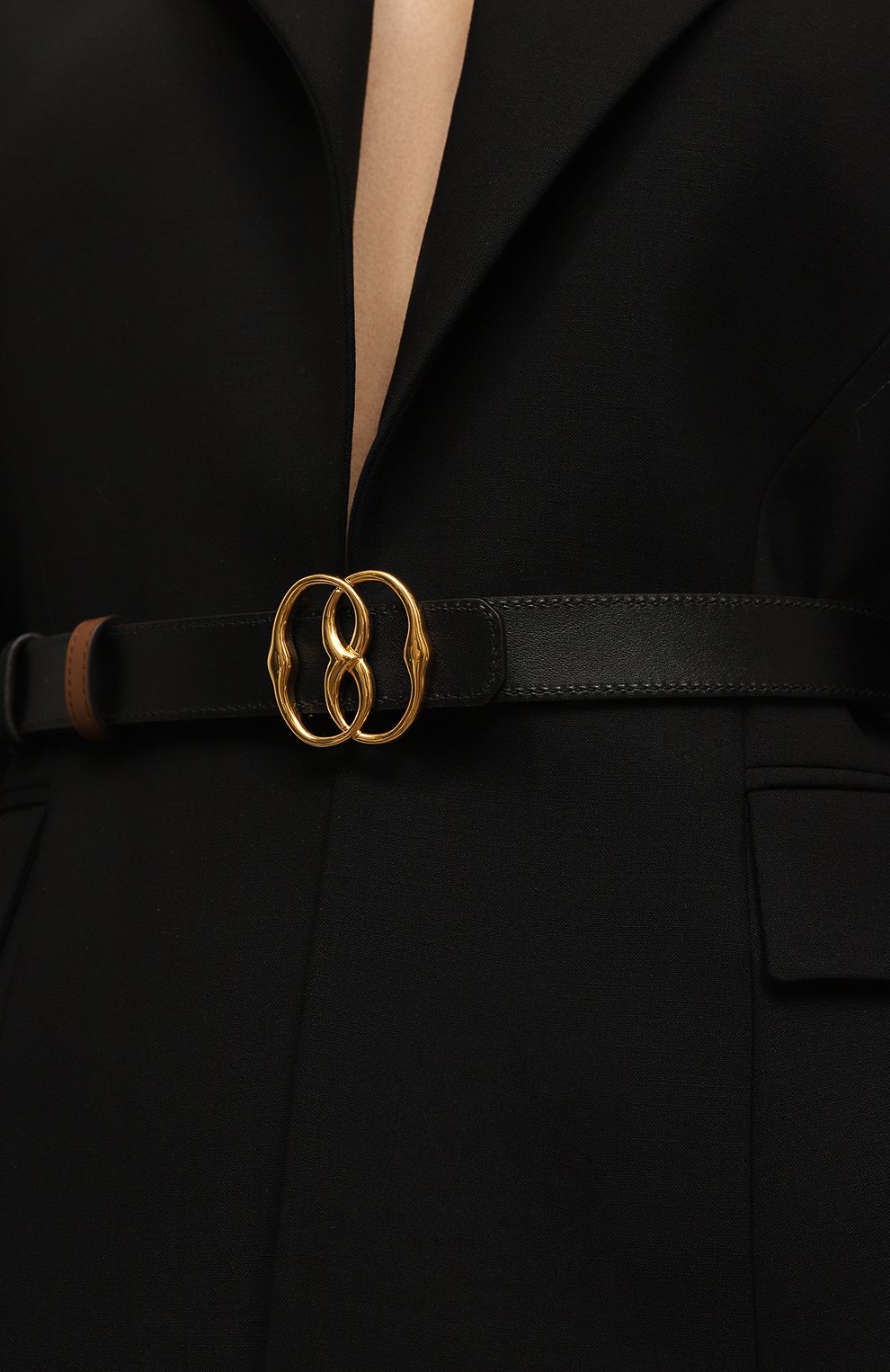 Двусторонний ремень BALLY коричневого цвета по цене 39950 руб., арт. WBF01A/VT383, фото 3 Двусторонний ремень BALLY, арт. WBF01A/VT383, фото 3