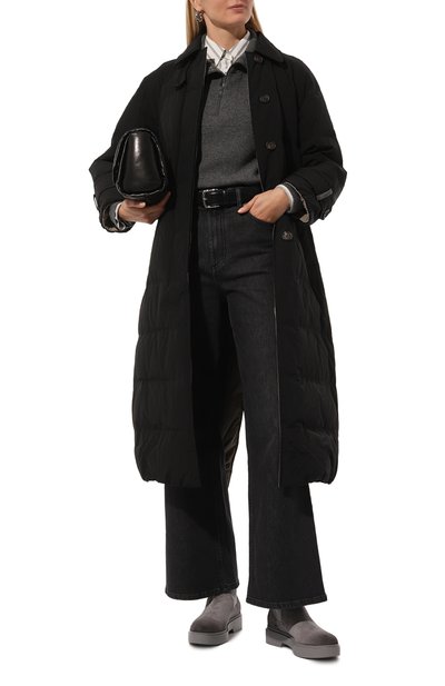 Замшевые челси SANTONI серого цвета по цене 96350 руб., арт. WTHG71314GRINHTA, фото 2 Замшевые челси SANTONI, арт. WTHG71314GRINHTA, фото 2