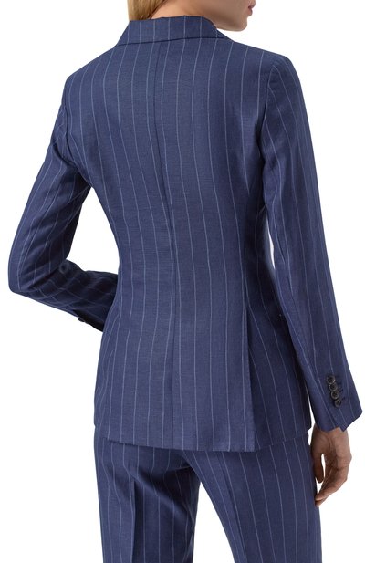 Жакет изо льна и шерсти KITON, арт. D46523K0603E10, фото 4