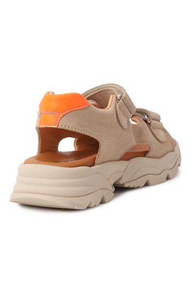 Замшевые сандалии RONDINELLA, арт. 0917-3R/24-27, фото 3