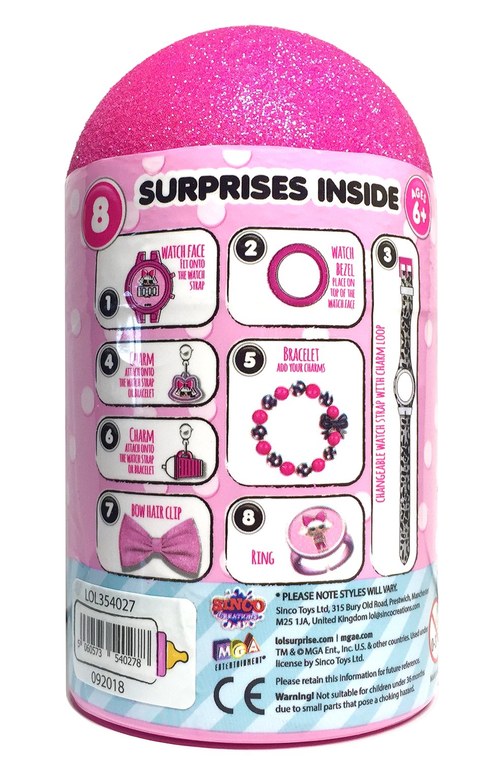 Игрушка lol набор украшений с часами MGA, арт. LOL354027, фото 2