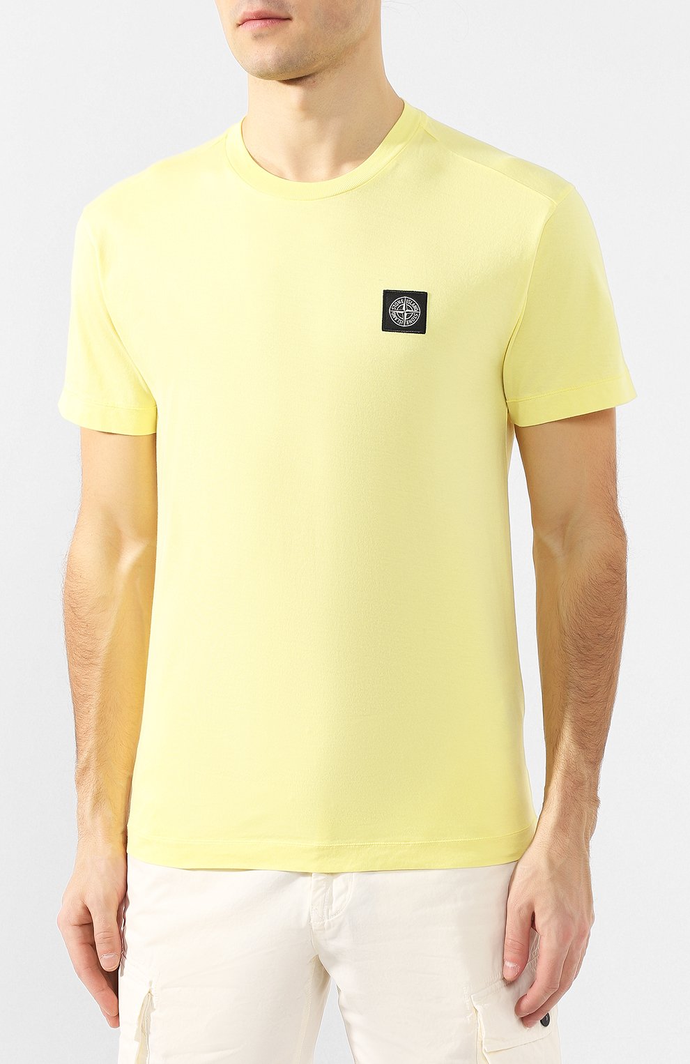 Хлопковая футболка STONE ISLAND, арт. 721524113, фото 3