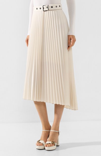 Плиссированная юбка BRUNELLO CUCINELLI, арт. MA129G2854, фото 3