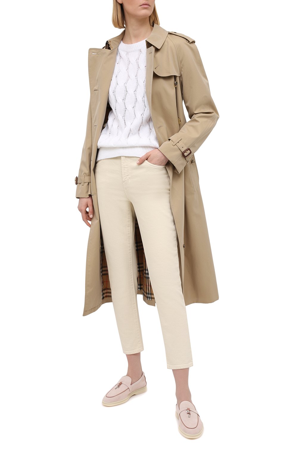 Свитер из хлопка и льна BRUNELLO CUCINELLI, арт. M70573220, фото 2