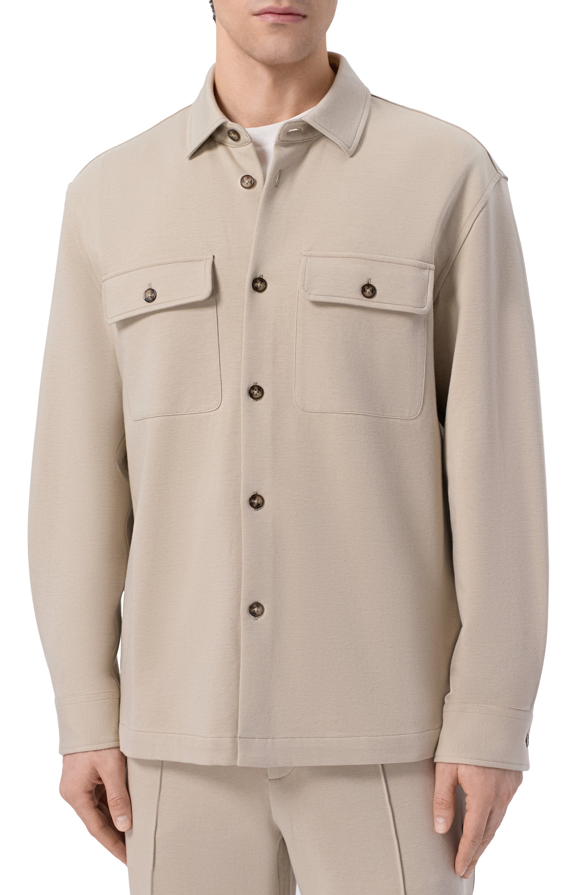 Хлопковая рубашка 12 STOREEZ, арт. 136580, фото 3