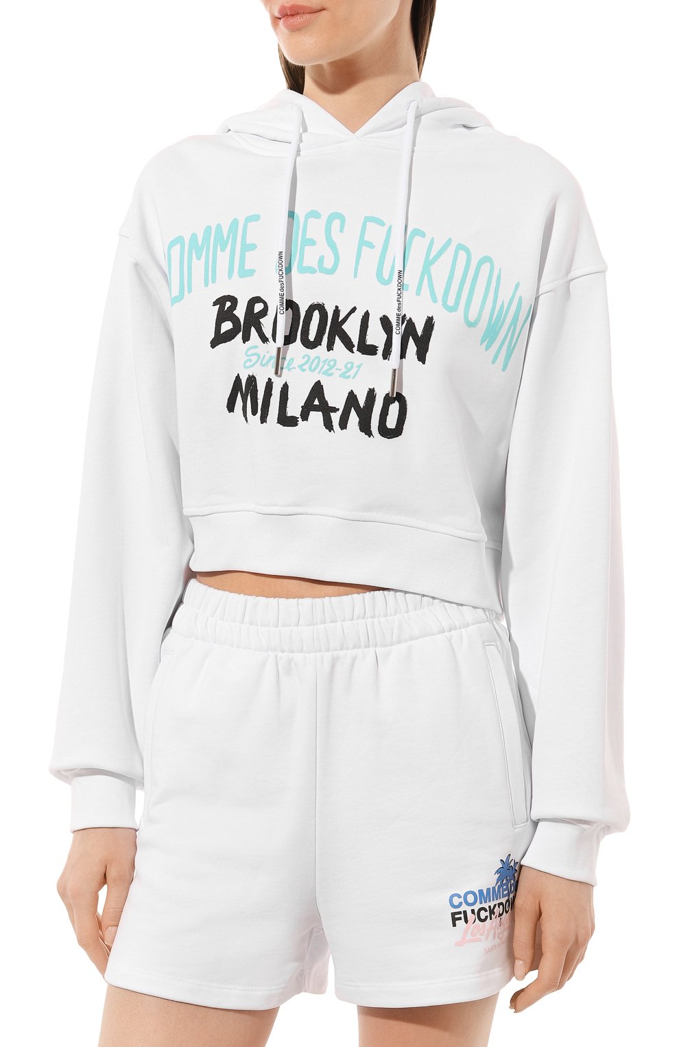 Хлопковое худи COMME DES FUCKDOWN, арт. CDFD2140, фото 3