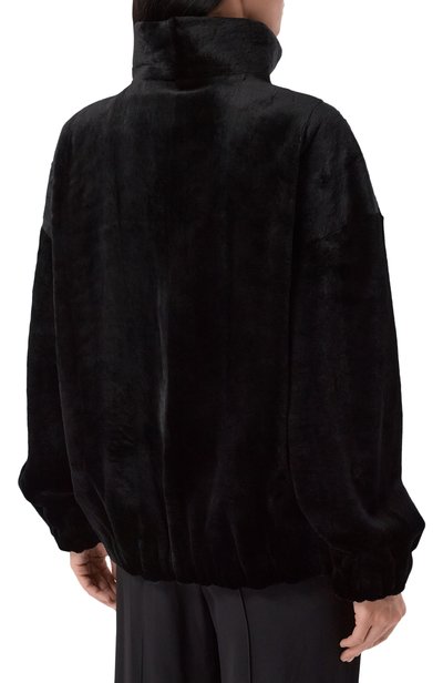 Бомбер из норки MVST черного цвета по цене 1685000 руб., арт. M041/MINK BLACK SHAVED, фото 4 Бомбер из норки MVST, арт. M041/MINK BLACK SHAVED, фото 4