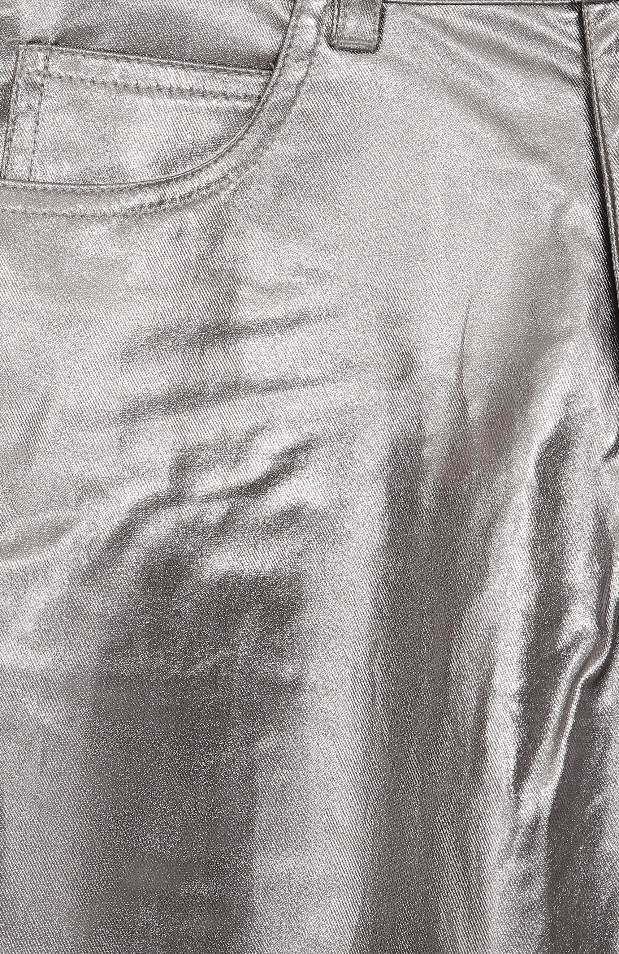 Брюки из вискозы ZADIG AND VOLTAIRE серебряного цвета по цене 20600 руб., арт. X60452, фото 3 Брюки из вискозы ZADIG AND VOLTAIRE, арт. X60452, фото 3