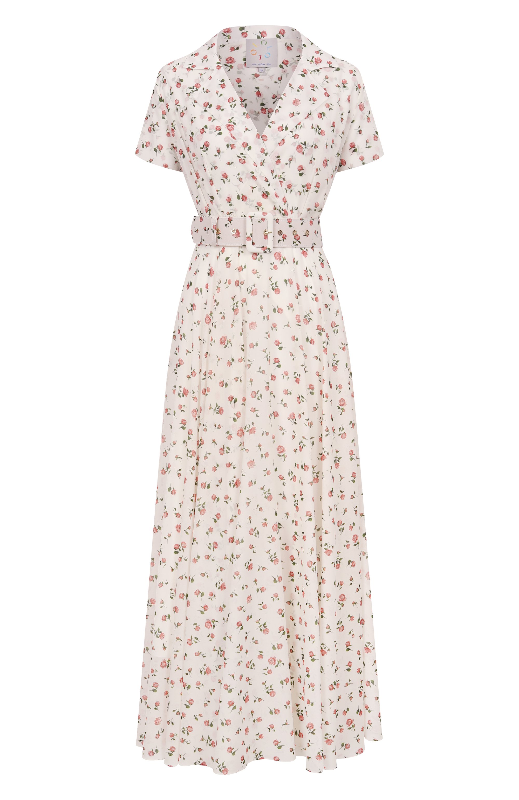 Шелковое платье OLOLOL, арт. OLDE122B/1008.ROSE116/S25, фото 1