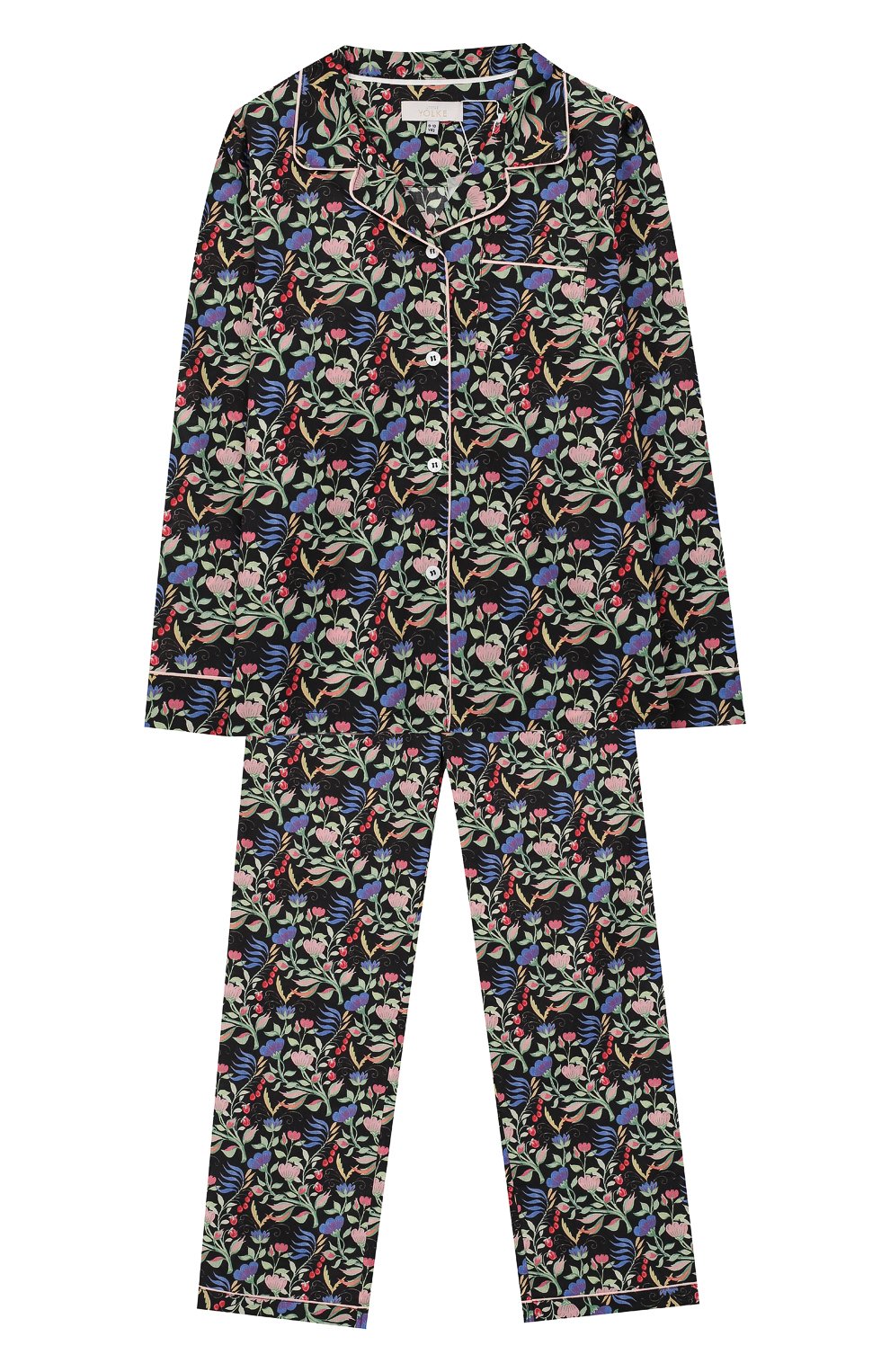 Хлопковая пижама LITTLE YOLKE, арт. SS19-12C-WF-B, фото 1