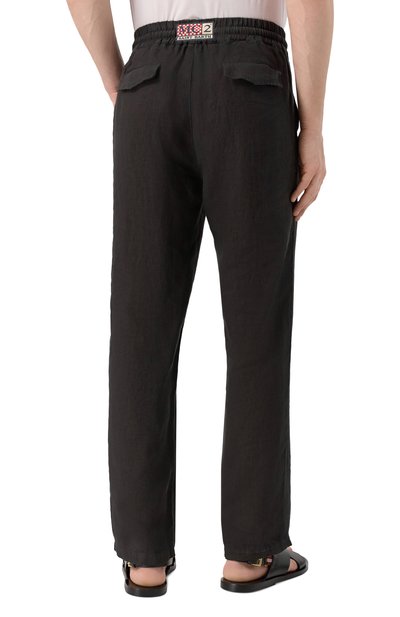 Льняные брюки MC2 SAINT BARTH, арт. STBM CALAIS/01949H, фото 4