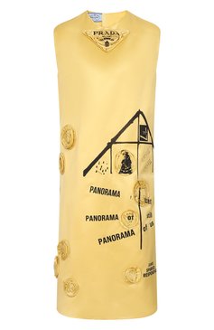 Атласное платье PRADA, арт. P3D89R-1YRE-F0YXI, фото 1