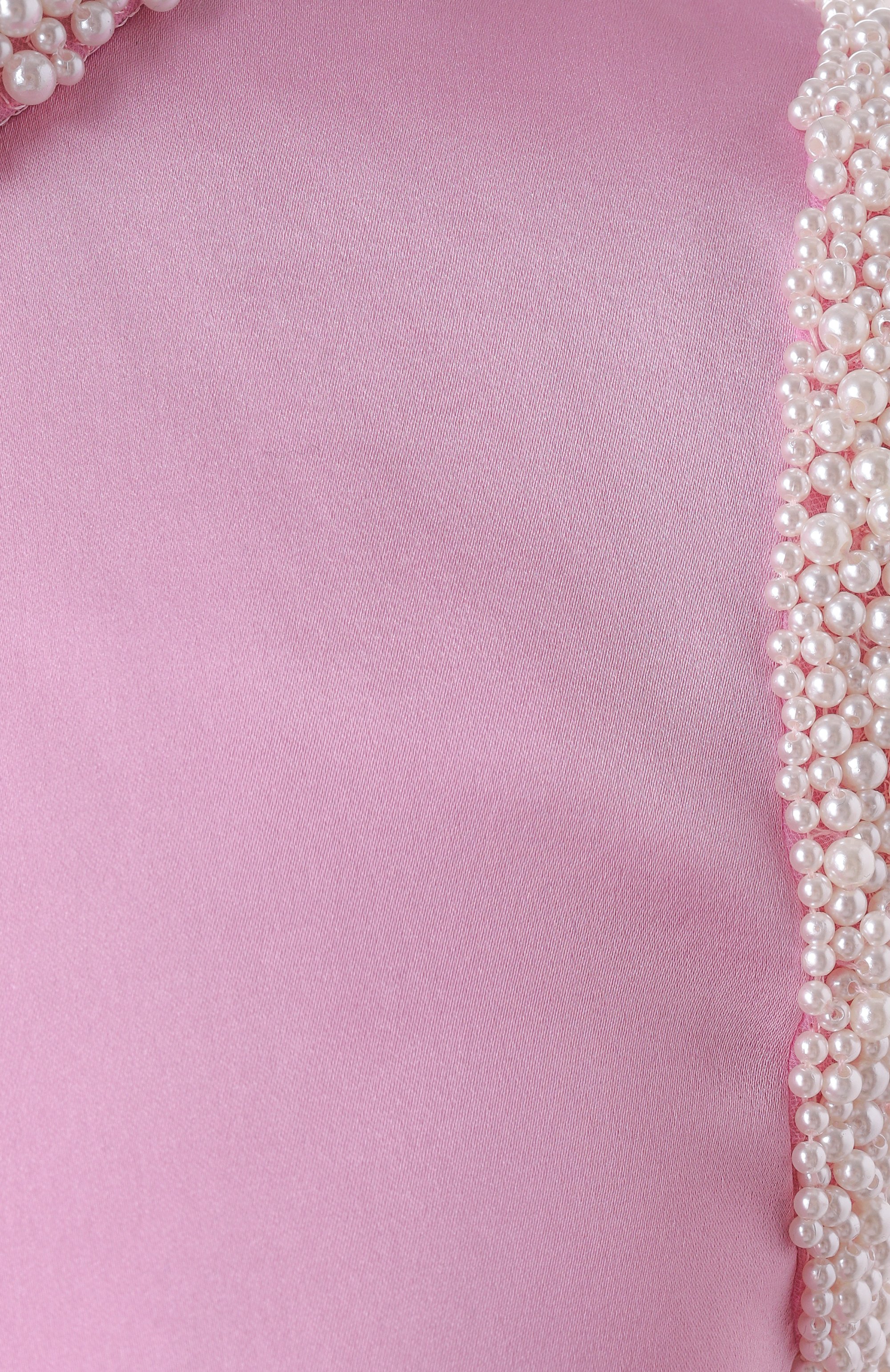 Атласное платье SELF-PORTRAIT, арт. RS25005SB, фото 6