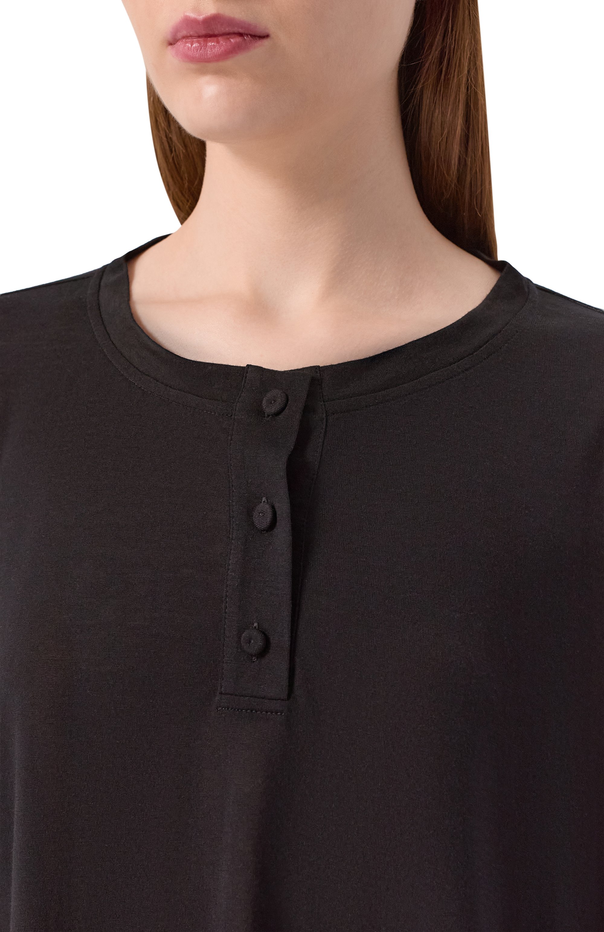 Лонгслив EDOMO черного цвета по цене 16900 руб., арт. T012007SS24, фото 5 Лонгслив EDOMO, арт. T012007SS24, фото 5